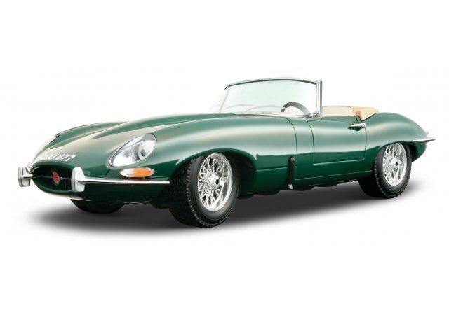 Bburago Jaguar E Type Cabrio Metaal Groen 18-12046G