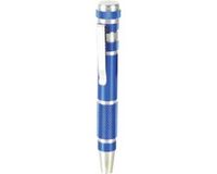 Velleman Precisieschroevendraaier, 9 in 1, chroom-vanadium, niet-magnetisch, blauw