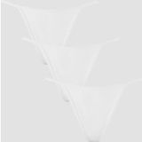 MyProtein MP Middelhoge G-string voor dames (3-pack) - Wit - XL