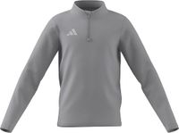 adidas uniseks-kind Entrada26 Training Top Kids Sweatshirt, team light grey/white, 13-14 Years