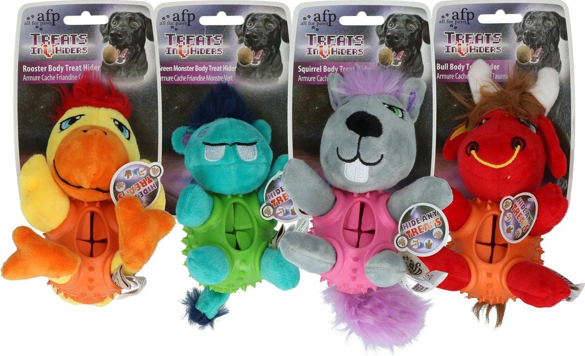 AFP Squirrel Body Treat Hider - Grijs