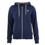 Peak Mountain Dames Fleece Sweater met Capuchon Alice Nachtblauw