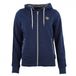 Peak Mountain Dames Fleece Sweater met Capuchon Alice Nachtblauw