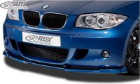 Voorspoiler RDX Racedesign Voorspoiler Vario-X BMW 1-Serie E81/E87 3/5 deurs 'M-Paket' (PU)