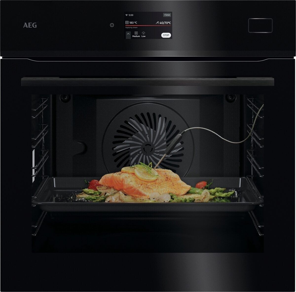 AEG Series 8000 NBB8S731AB Oven - 70 l - 3500 W - Zwart