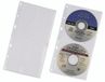 Durable 520319 CD/DVD-ordnerhoes 2 CD's/DVD's/Blu-rays Transparant 5 stuk(s)