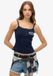 Superdry Athletic Essentials camitop met knopen en print - Dames - Vesten