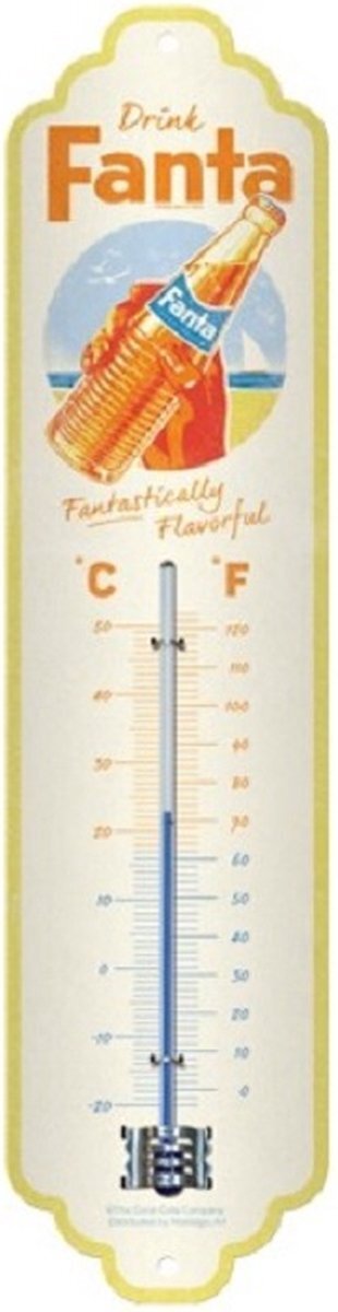 Nostalgic Art Merchandising Thermometer - Fanta - Bottle Beach