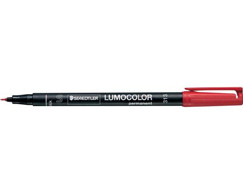 Staedtler 313-2 Permanent Markers - Black & Red - 10 Pack