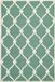 Safavieh Modern Indoor Hand Getuft Vloerkleed, Cambridge Collectie, CAM710, Teal & Ivoor, 122 X 183 cm