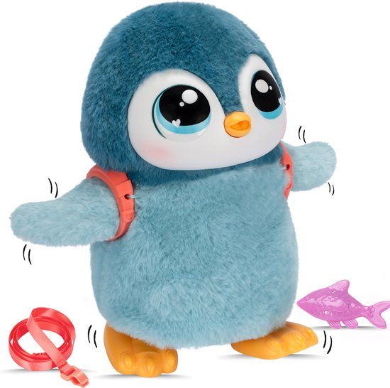 Little Live Pets - My Walking Penguin Waddles - Interactieve Pinguïn Knuffel - 5+ jaar