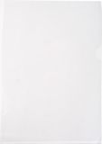 Exacompta Pak van 100 L mappen- gladde PP 12/100ste - A4 - Transparant - 56111E