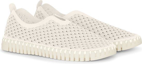 Ilse Jacobsen Instappers TULIP3275 beige zool - 121 Milk Creme