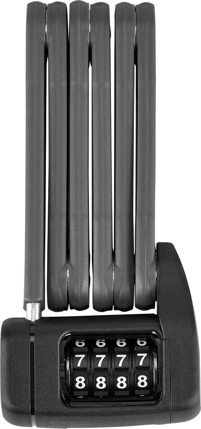 ABUS Bordo Lite Mini 6055C/60 Vouwslot - Zwart - 60 cm