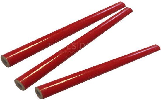 Toolpack Timmermanspotlood-set - Ovaalvormig - HB Zwarte Grafietstift - 50 Potloden in Doos