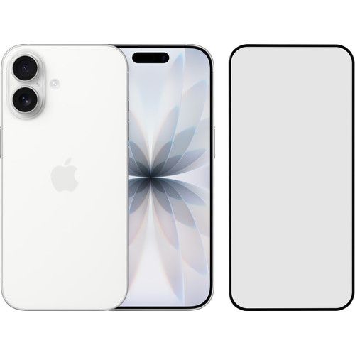 Apple iPhone 17 256GB Wit + BlueBuilt Screenprotector Glas