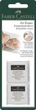 Faber-Castell Kneedgum - 2 stuks op blister - Wit