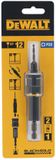 DeWALT DT70789 FLIP & DRIVE: Voorboor, verzinkboor Nr.12 + schroefbit Pz2 + houder
