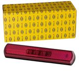 HELLA 2PS 013 304-151 Parkeerlicht - Shapeline Tech - LED - 24/12V - Opbouw/Geschroefd - Lenskleur: Rood - LED lichtkleur: Geel - Kabel: 500mm - Stekker: Amphenol - 2-polig - rechts/links - Aantal: 1
