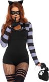Leg Avenue Cat Burglar Dames Zwart L