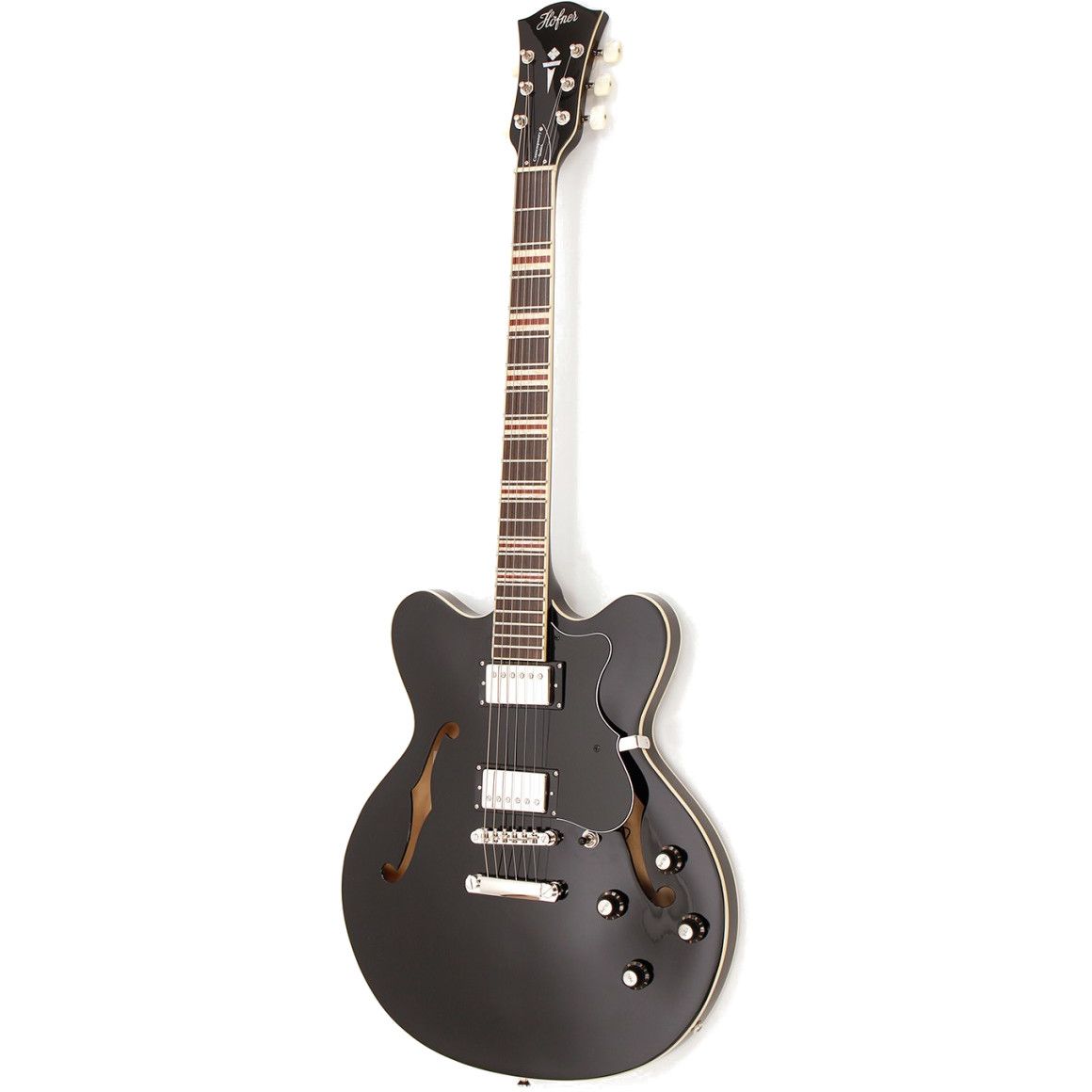 Hofner Verythin CT Black Electric Guitar - 4250358600544