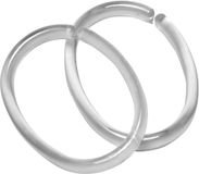 Sealskin Sealskin Douchegordijnringen Clips Rings 12 stuks - Transparant