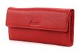 Esquire Primavera Portemonnee I Leer 18 cm - Dames - Horizontaal - Rood