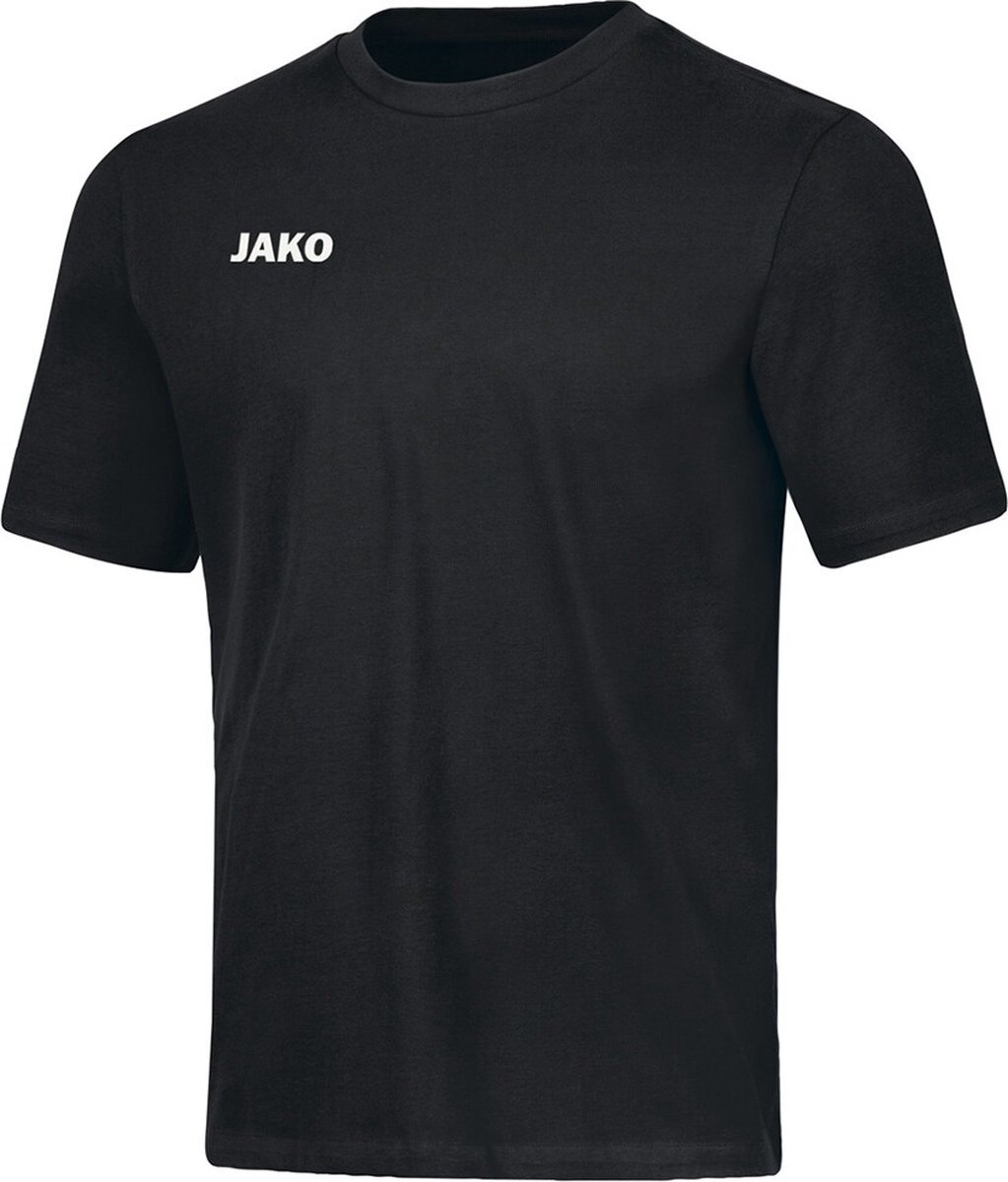 JAKO Base T-Shirt Kinderen - Zwart | Maat: 140