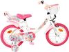 Volare Unicorn Kinderfiets - Meisjes - 14 inch - Wit