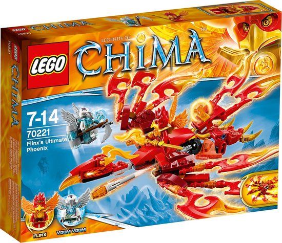 LEGO Legends of Chima 70221 - Flinx's Ultieme Phoenix