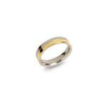 Boccia Titanium 0129.0254 Unisex Ring Zilverkleurig Titanium Maat 54
