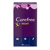 Carefree Night inlegkruisjes, tot 10 uur lang bescherming, absorptiegraad 3, maat L, 178 mm, 36 stuks