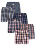 Sugar Pine Boxershorts ' Mix Karos ' gemengde kleuren