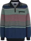 Babista heren Sweatshirt - 48/50 - groen - Katoen/Polyester - Regular Fit