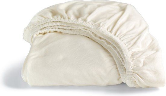 Cinderella Hoeslaken - Double Jersey - 180x200/210 - Ivoor - 35cm