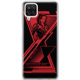 ERT GROUP mobiel telefoonhoesje voor Samsung A12 / M12 origineel en officieel erkend Marvel patroon Black Widow 003