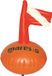 Mares Buoy Standaard Oranje PVC