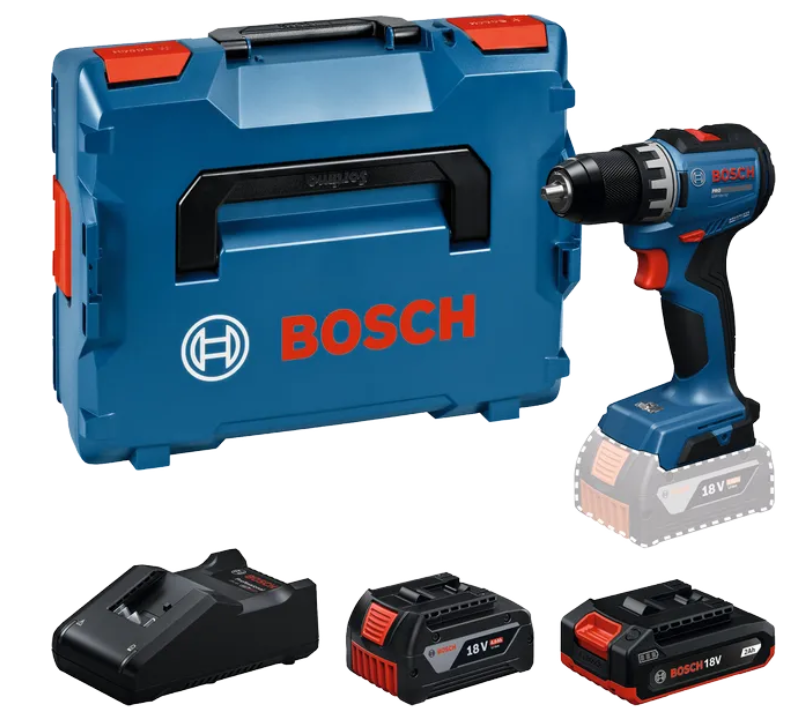 Bosch Blauw GSR18V-52 Accu-schroefboormachine