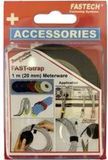 FASTECH® 910-330C Klittenband Om te bundelen Haak- en lusdeel (l x b) 1000 mm x 20 mm Zwart 1 m