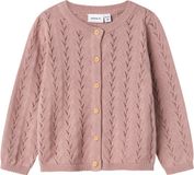 NAME IT NMFBANNI LS KNIT CARD NOOS Meisjes Knitted Cardigan Deauville Mauve