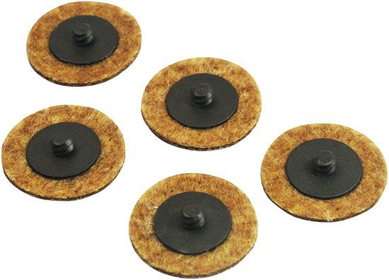 HAZET Slijpvlies · Ø 50 mm · korrel 80 9033-11-080/5 · 5-delig