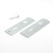 AXA 6670 Veiligheidsschilden Curve kort PC72 F1 - Aluminium - SKG 3***