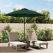 Prolenta Maison Exclusive Tuinparasol met LED-verlichting, 3 meter, groen