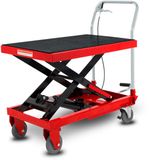 EBERTH Palletwagen Heftafel Schaarheftafel Hydraulische heftafel Draagvermogen 150 kg