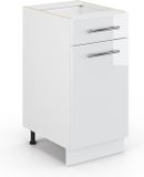 Vicco Fame-Line Keukenonderkast – 40 cm zonder werkblad Wit Hoogglans