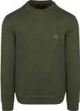 BOSS Sweater Westart Donkergroen - Maat XXL