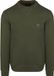 BOSS Sweater Westart Donkergroen - Maat XXL