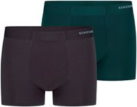 SCHIESSER Boxershorts ' Modern Bonded ' grafiet / donkergroen