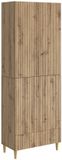 vidaXL Kast Set 2 st Artisanaal eiken Bewerkt hout