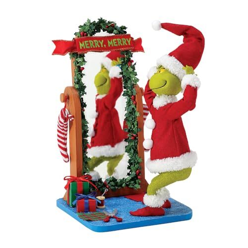 Department 56 Department 56 Possible Dreams Dr. Seuss The Grinch prachtig vreselijk idee spiegelbeeldje, 30 cm, meerkleurig